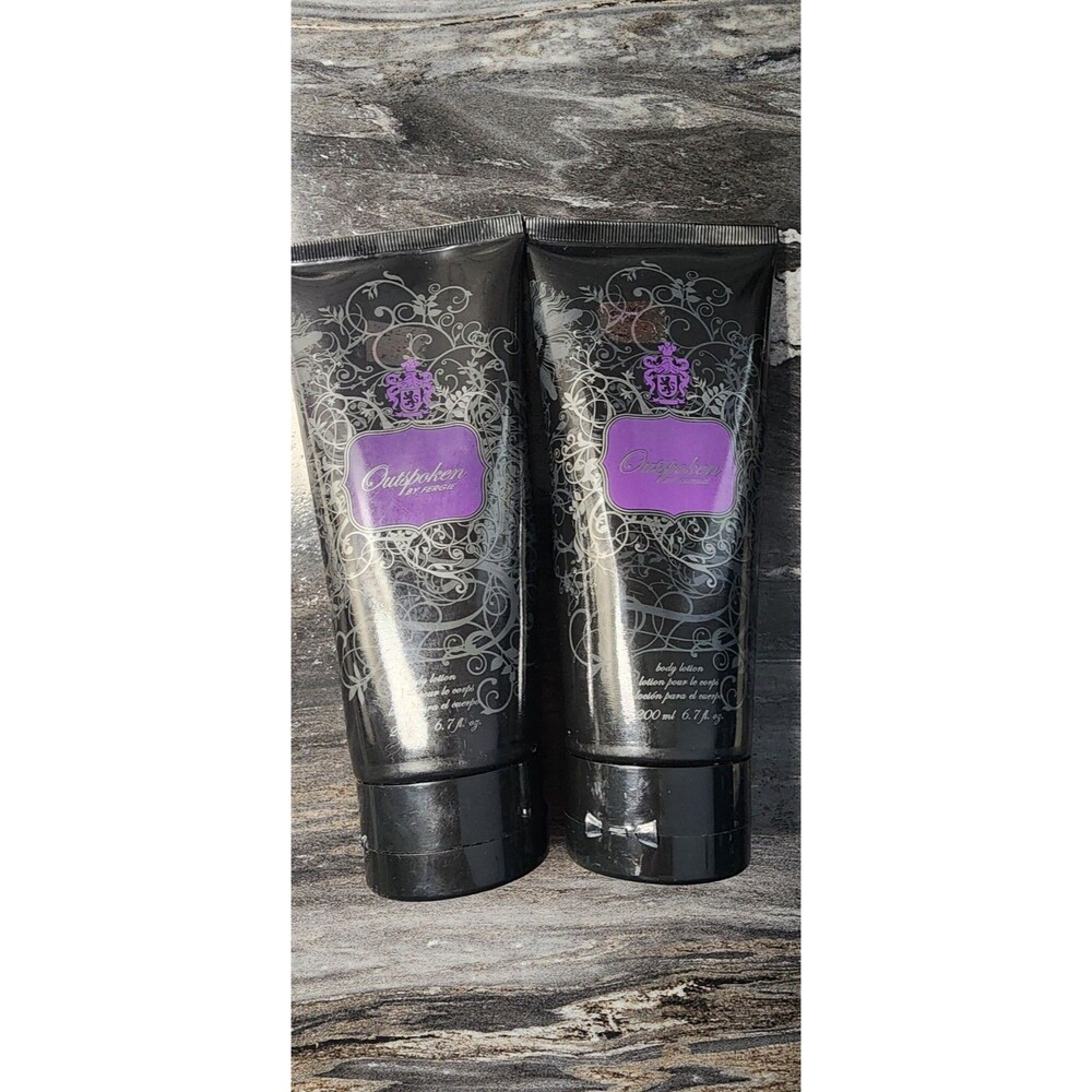 2 AVON Original Outspoken by Fergie Body Lotions 6.7 fl oz - NOS 2010 Sealed